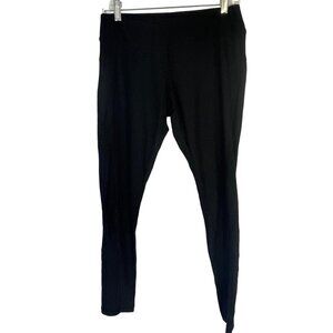 avta legging athletic black stretch size medium READ